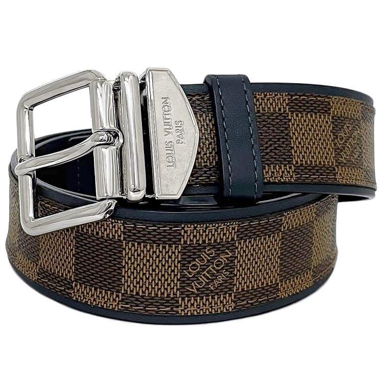 ルイヴィトン ベルト サンチュール ダミエ メンズ シルバー ブラック 楽天市場】LOUIS VUITTON ルイ ヴィトン ダミエグラフィット