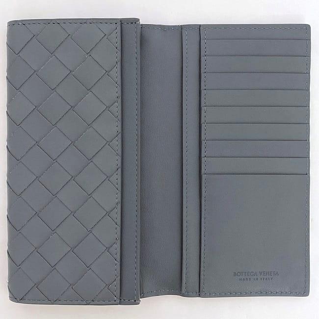 BOTTEGA VENETA ボッテガヴェネタ 二つ折り 長財布 グレー