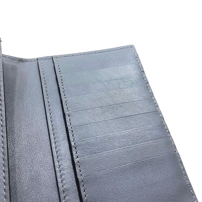 Bottega Veneta ボッテガヴェネタ グレー 編み込み長財布 楽天市場】ボッテガヴェネタ 二つ折り 長財布 グレー イントレ