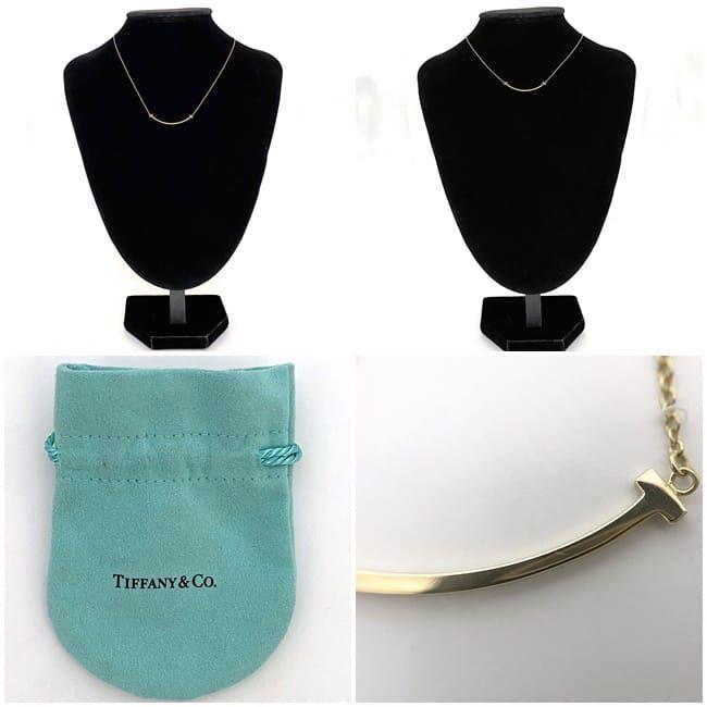 TIFFANY&Co. ティファニー Tスマイル スモール ネックレス