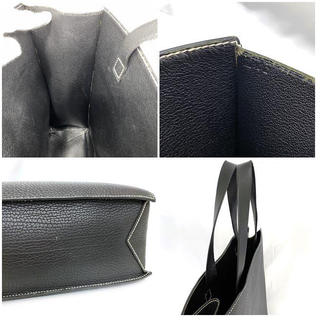 HERMES（エルメス） トートバッグ ルーシー GM ブラック f-20525 美