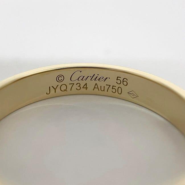 Cartier カルティエ ミニ ラブリング イエローゴールド YG ラブ