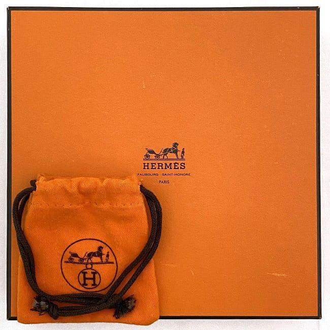 HERMES エルメス Hベルト f-21059 ブラック ブラウン コン