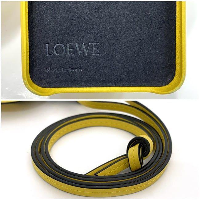 iPhone 11 Pro Max ロエベ PRO MAX ケース f-21207 イエロー