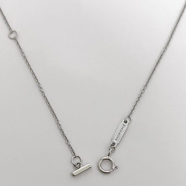 TIFFANY&Co. ティファニー ダイヤ ネックレス f-21494 ホワイト