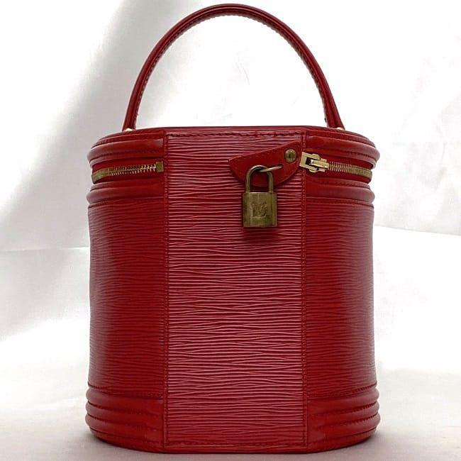 ルイ ヴィトン バニティ バッグ カンヌ f-21544 カスティリアンレッド LOUIS VUITTON ルイ ヴィトン バニティ バッグ カンヌ f-21544