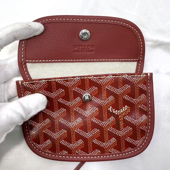 GOYARD ゴヤール トートバッグ アンジュ ミニ f-21628 レッド 美 GOYARD ゴヤール トートバッグ アンジュ ミニ f-21628 レッド 美