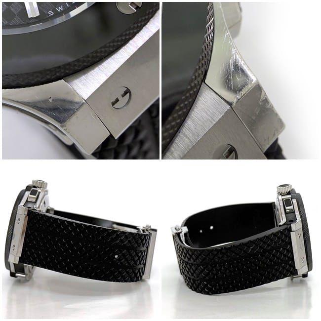 HUBLOT（ウブロ） 腕時計 ビッグバン f-21826 ブラック シルバー