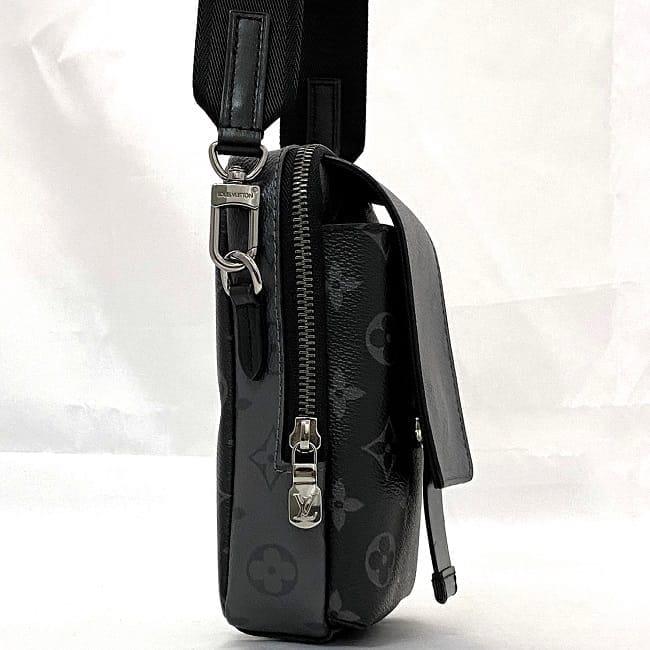 LOUIS VUITTON ダブルフォン ポーチ ブラック LOUIS VUITTON ルイ・ヴィトン ダブルフォン ポーチ ショルダーバッグ