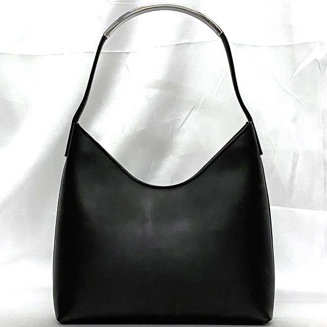 GUCCI グッチ セミショルダー バッグ f-22448 ブラック 001 377 8 美品