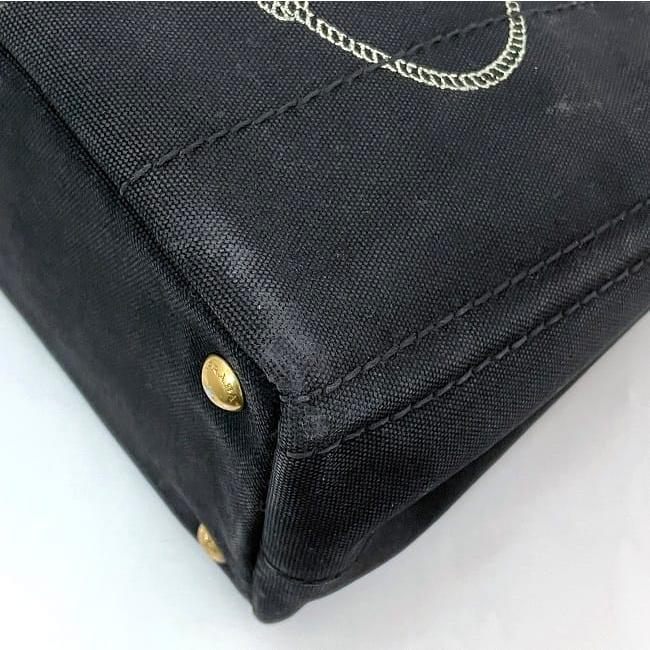 PRADA カナパトート バッグ ブラック NERO カナパ キャンバス PRADA カナパトート バッグ ブラック NERO カナパ キャンバス