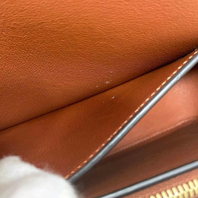 CELINE（セリーヌ） フレーム ショルダーバッグ f-23114 ブラウン