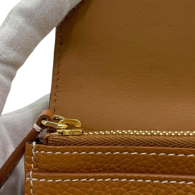 BURBERRY（バーバリー） 三つ折り 財布 f-23978 キャメルブラウン TB