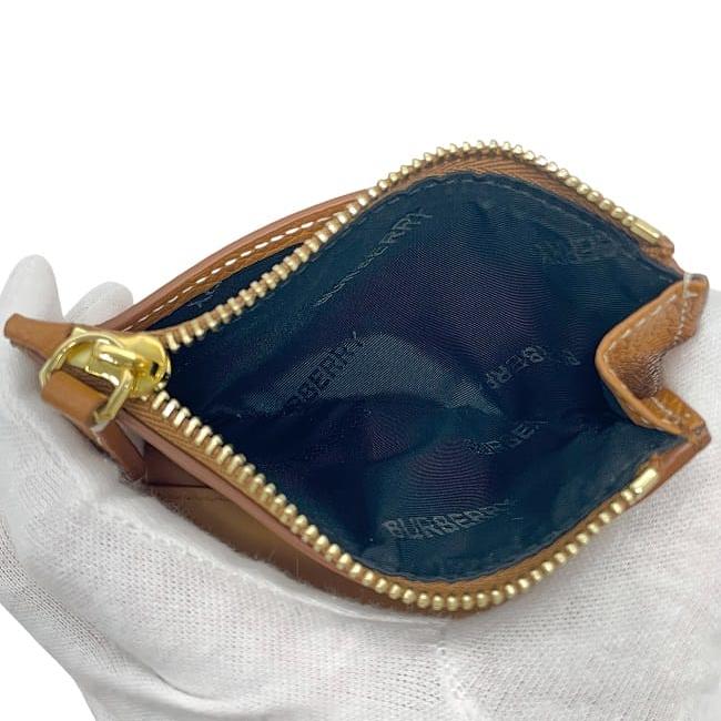 BURBERRY（バーバリー） 三つ折り 財布 f-23978 キャメルブラウン TB