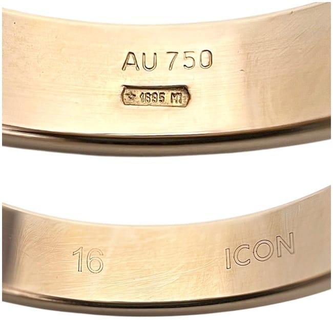 GUCCI（グッチ） アイコンリング イエローゴールド YG アイコン 指輪