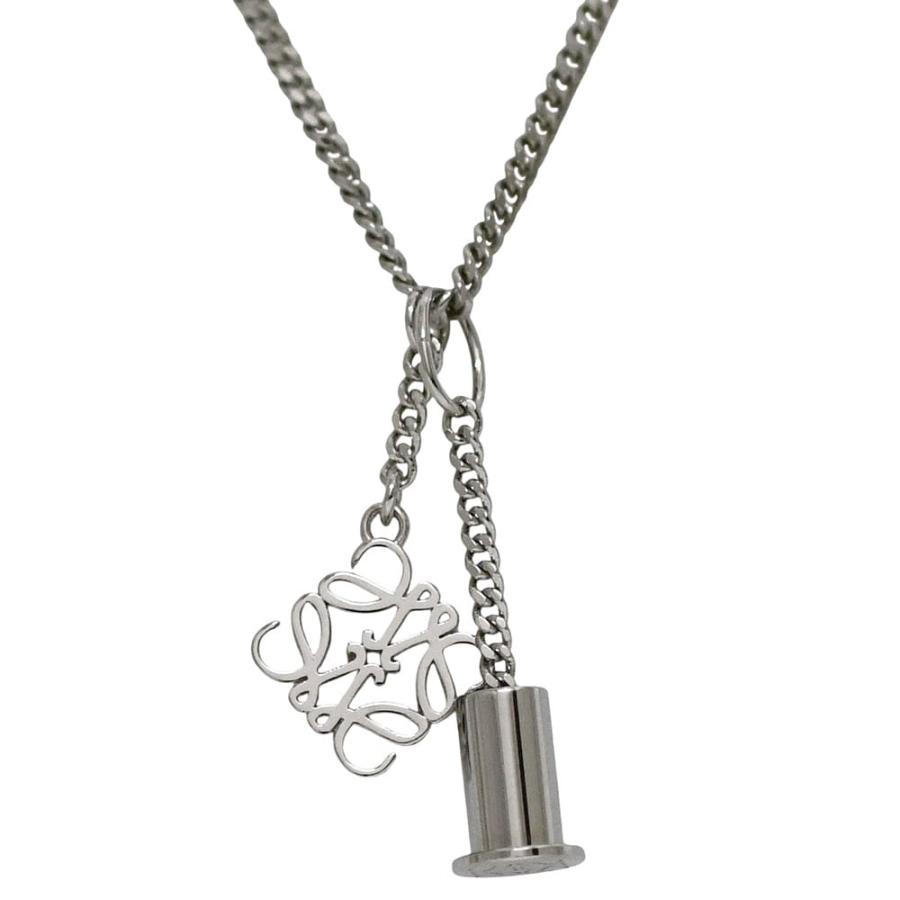 LOEWE ロエベ アナグラム チャーム シルバー LOEWE（ロエベ） ネックレス パーソナライゼーション シルバー