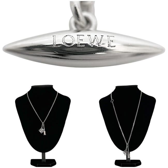 LOEWE（ロエベ） ネックレス パーソナライゼーション シルバー
