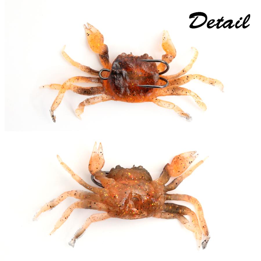 ルアー 釣り具 ソフトルアー カニ 11 7cm 33g Crab Worm Fishing Hit 通販 Yahoo ショッピング