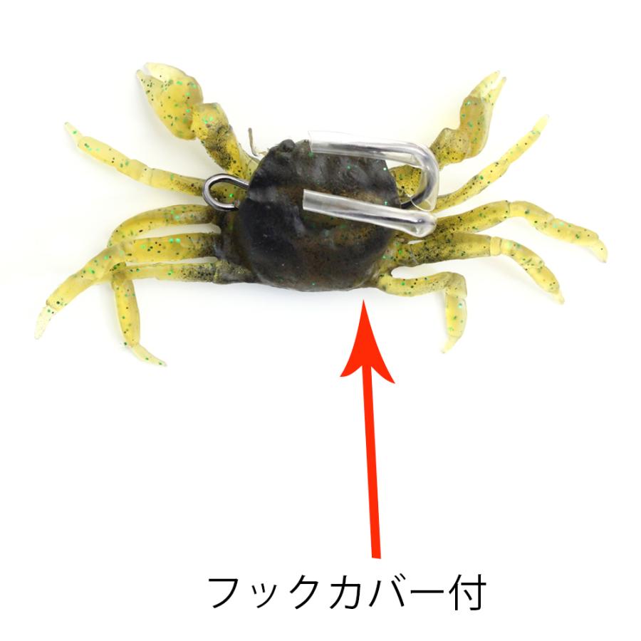ルアー 釣り具 ソフトルアー カニ 11 7cm 33g Crab Worm Fishing Hit 通販 Yahoo ショッピング