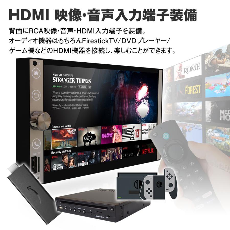 MAXWIN（マックスウィン） 2DIN デッキ メディアプレーヤー カー