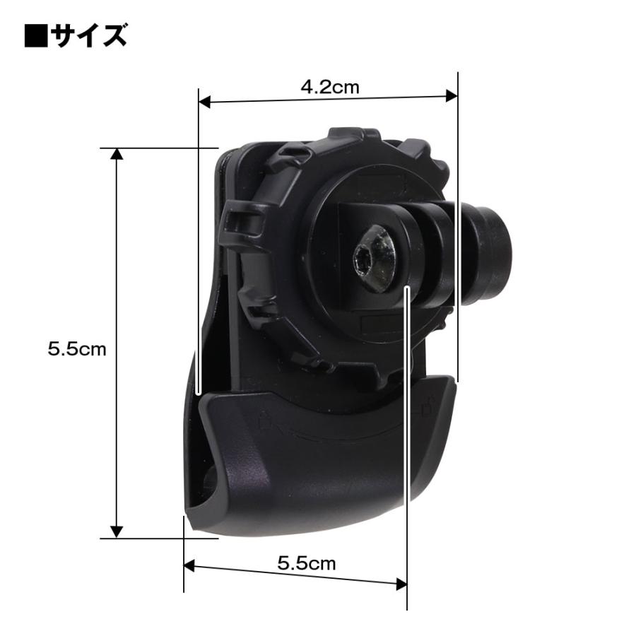 MAXWIN（マックスウィン） クリップ式マウント 挟み込み式マウント