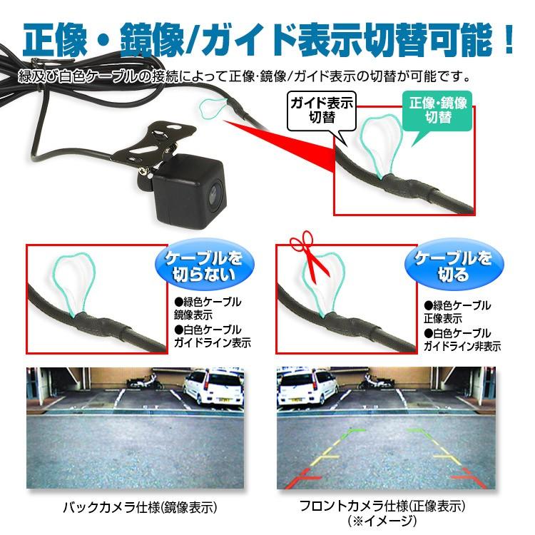 バックカメラ 12v 24v対応 小型 車載カメラ Cmos 高画質 Ip67 防滴 防塵 170度広角 ガイドライン 広角レンズ Cam19 Future Innovation 通販 Yahoo ショッピング