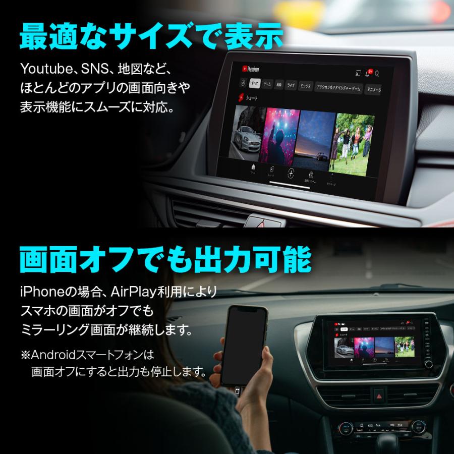 MAXWIN（マックスウィン） ミラーリング ケーブル CarPlay Android