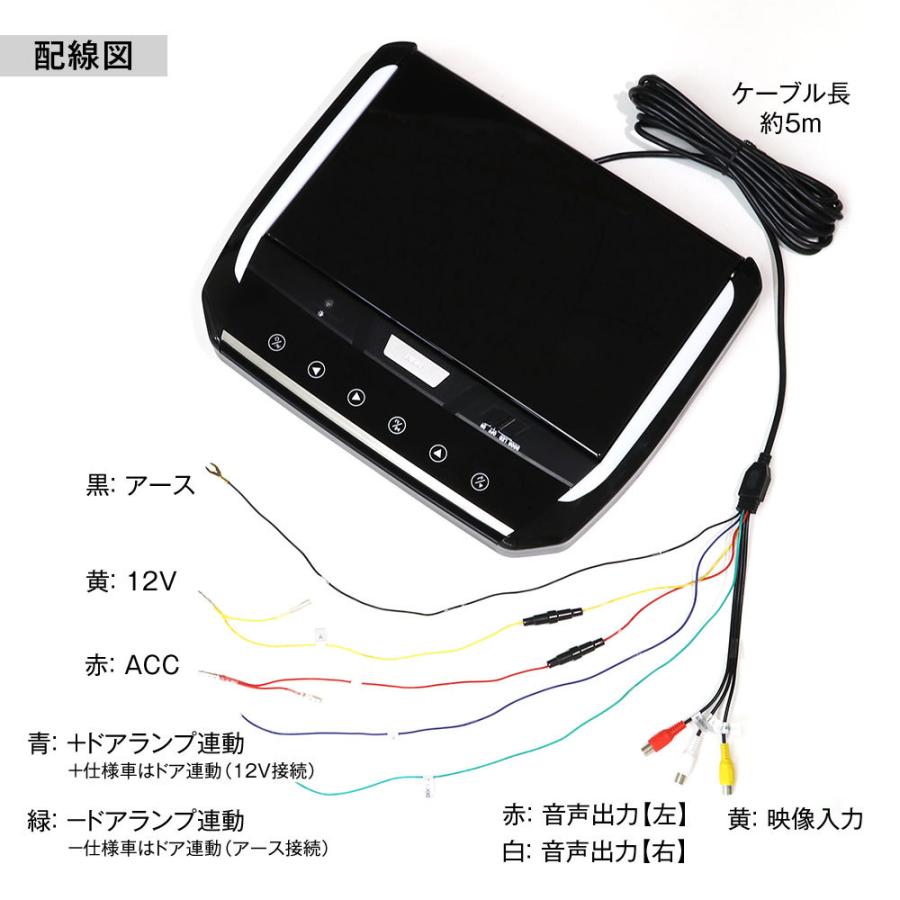 フリップダウンモニター 13 3インチ ハイエース 0系 Kdh1v 6v Trh0v Kdh221 K223b Trh221k Fl1333 Set3 Future Innovation 通販 Yahoo ショッピング
