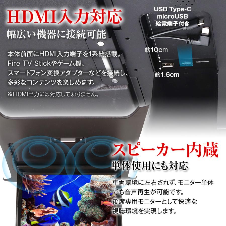 有機EL搭載 フリップダウンモニター 13.3インチ アルファード40G/X/Z