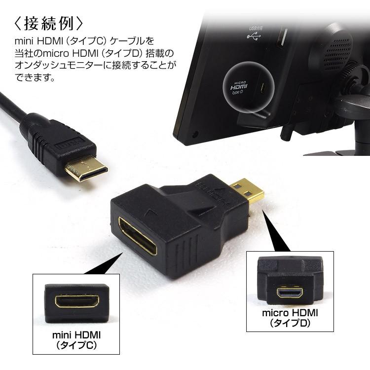 定形外送料無料 Minihdmi タイプc Microhdmi タイプd 変換 コネクタ スマートフォン スマホ モニター Hk07 Future Innovation 通販 Yahoo ショッピング