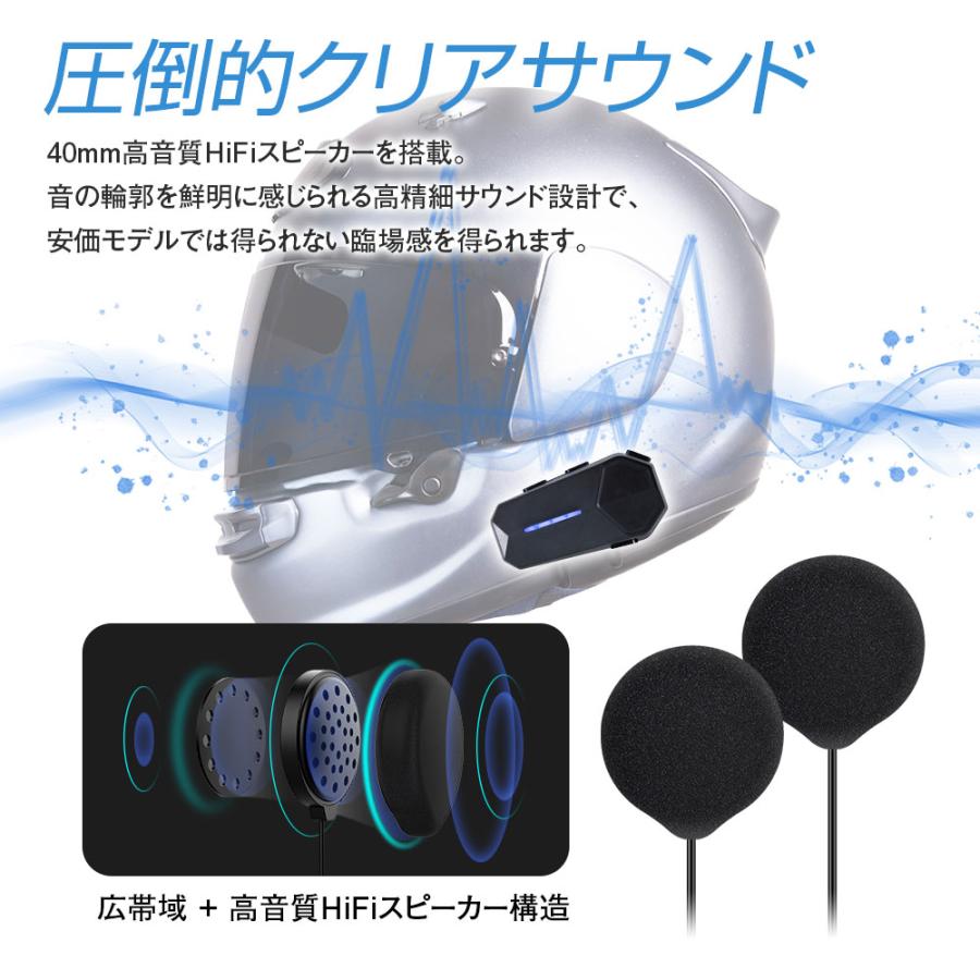 MAXWIN（マックスウィン） バイク ワイヤレスイヤホン ヘルメット装着