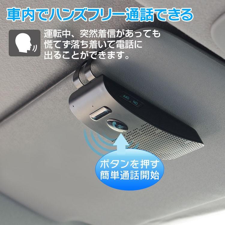 ハンズフリー 車載 Bluetooth 通話 ワイヤレスフォン ワイヤレススピーカー Bluetooth5 0 技適認証済 定形外送料無料 K Bt010 Op0 01 Future Innovation 通販 Yahoo ショッピング