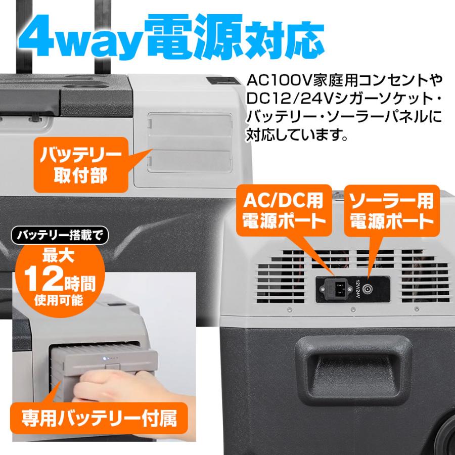 MAXWIN（マックスウィン） 車 冷蔵庫 ポータブル冷蔵庫 30L