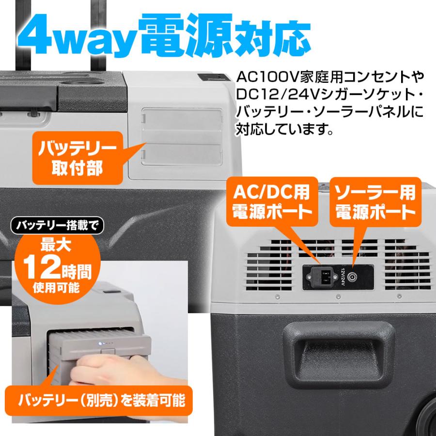 MAXWIN（マックスウィン） 車載冷蔵庫 ポータブル冷蔵庫 30L