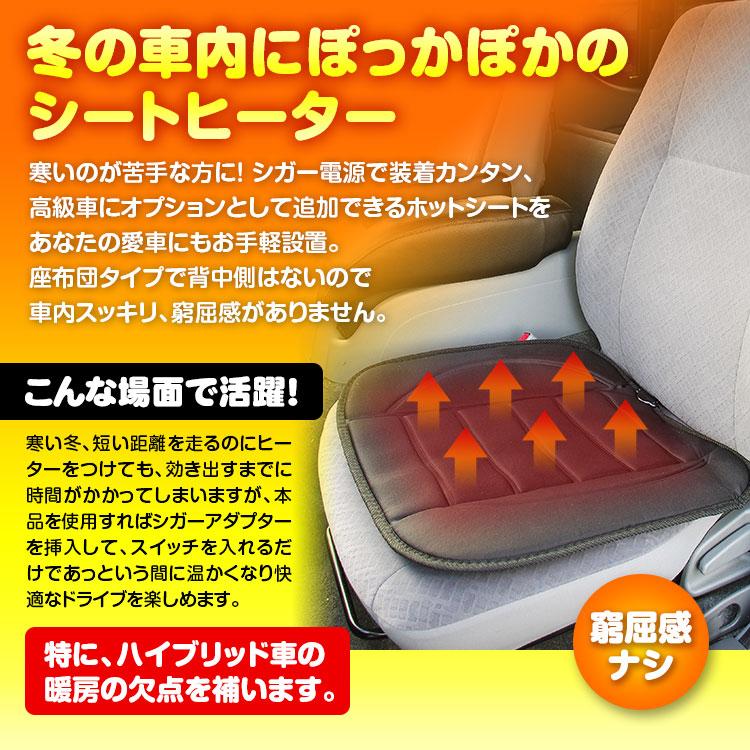 MAXWIN（マックスウィン） ホットカーシート ヒートクッション 座布団