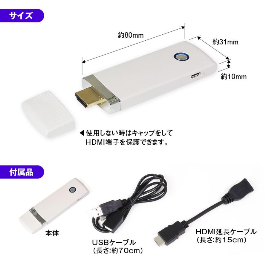 Wifi ドングル Iphone アイフォン 有線 無線 接続 ミラーリング Hdmi テレビ Tv 車載 Ios Air Play ゆうパケット3 K Wid03 Future Innovation 通販 Yahoo ショッピング
