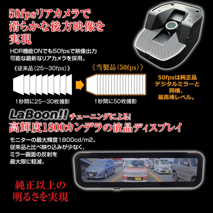 LMR-001 デジタルミラー Amazon.co.jp: MAXWIN(マックスウィン) LaBoon!! デジタルミラー 9