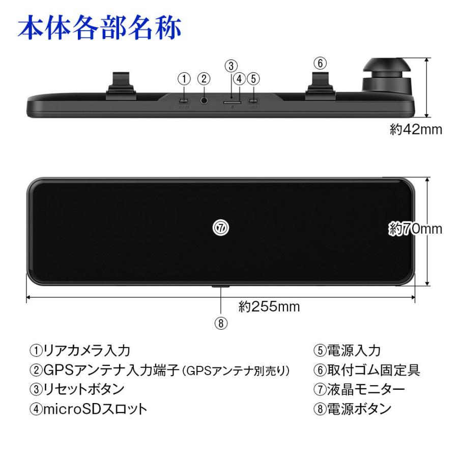 ドライブレコーダー ミラー型 右ハンドル仕様 前後 同時録画 10 インチ デジタルルームミラー 日本車仕様 フルhd スーパー暗視 Hdr機能 ドライブレコーダー本体 Www Mantraman Com Mx