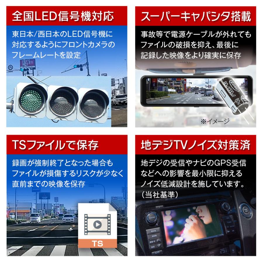 MAXWIN（マックスウィン） 再生品 ドライブレコーダー ミラー型 10.88