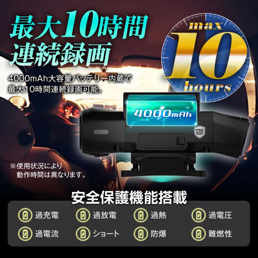 MAXWIN ドライブレコーダー 配線不要 前後 2カメラ MUFU 車用