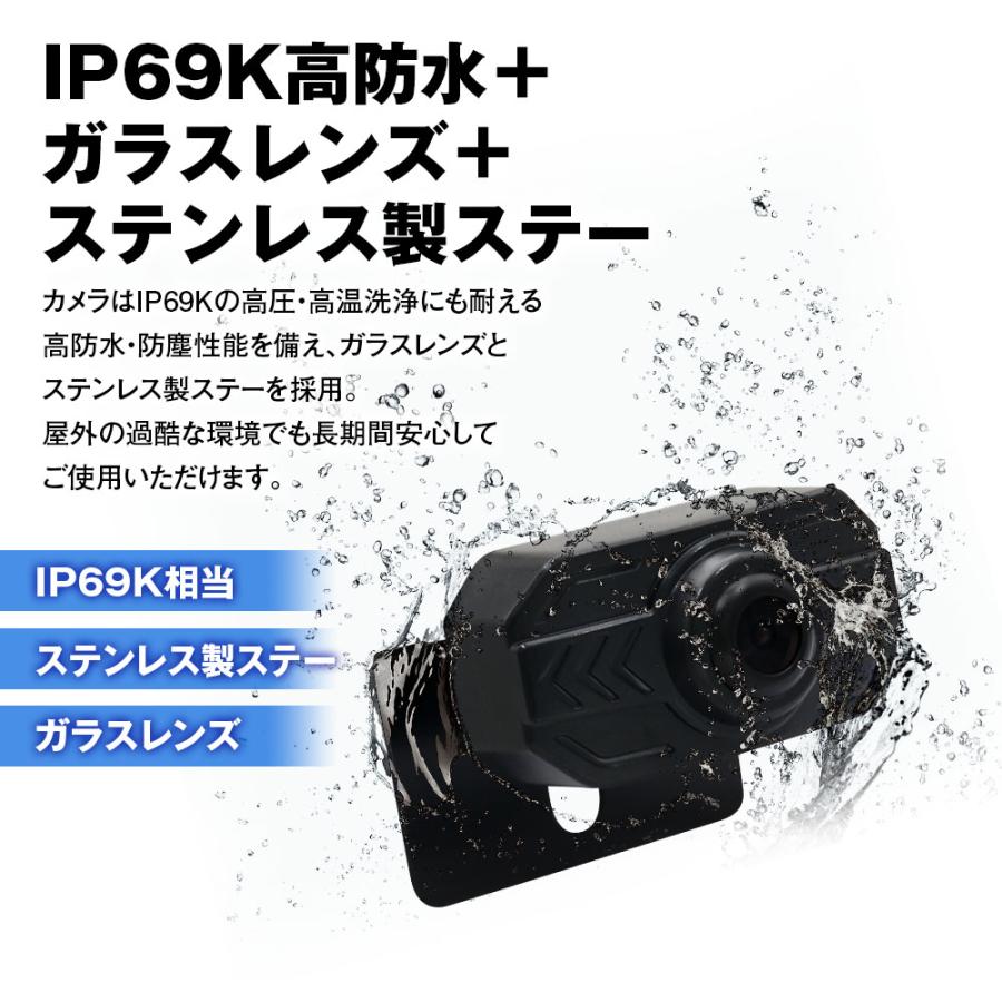 バックカメラ モニター セット 7インチ オンダッシュモニター バック