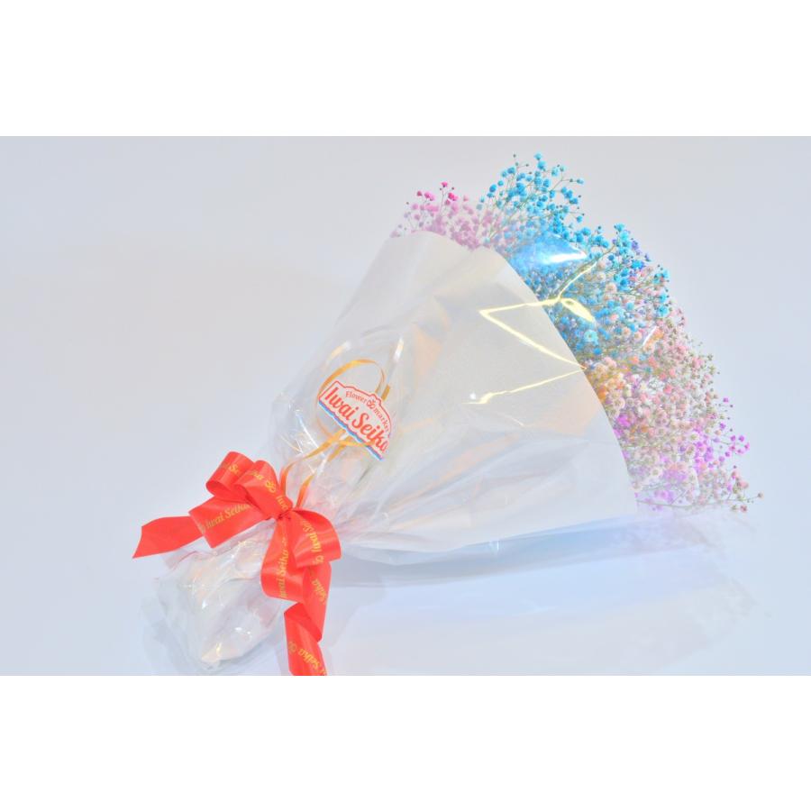 ７色そろうふわふわブーケ 7本 ロマンチックかすみ草 かすみ草 染めかすみ草 R 03 Flower Market いわい生花 通販 Yahoo ショッピング