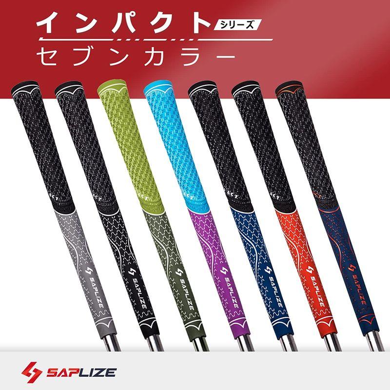 ８本セットSAPLIZE セープライズ インパクトシリーズ ゴルフグリップ インパクトシリーズ ハーフコード ラバー アイアンウッドクラブ用｜f-lifestore｜07