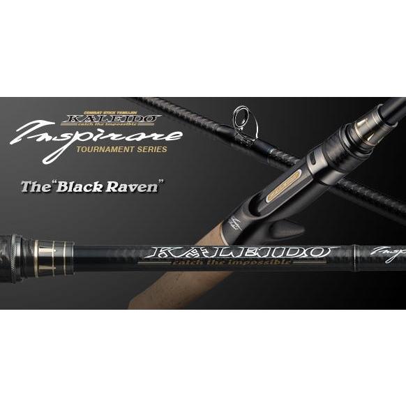 ★11時間以内発送★美品 エバーグリーン EG　カレイド　インスピラーレ　TKIC-66MH ブラックレイブン（トーナメントシリーズ）ベイトロッド 【QGW9295284668】(32688円)