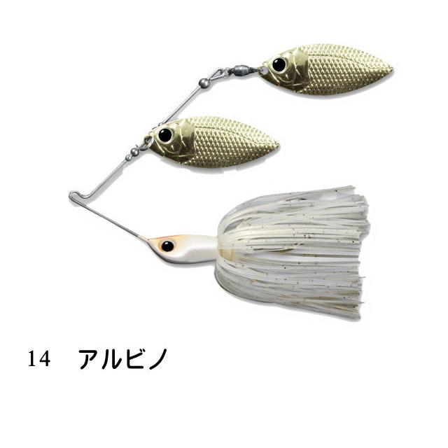 depsデプス B CUSTOMスピナーベイト5/8 8個セット deps deps デプス Bカスタム 5/8 DW【メール便（ゆうパケット)利用