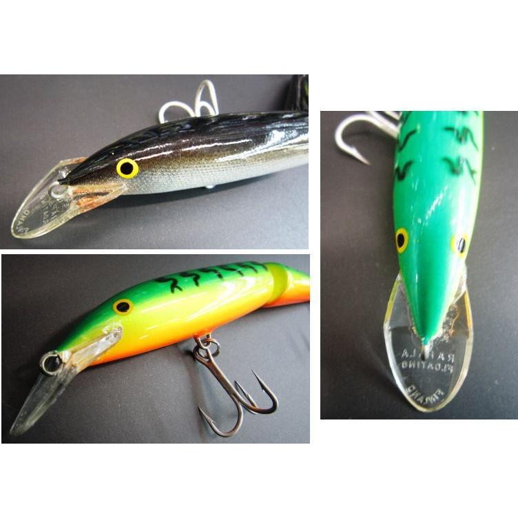 【稀少】´85_ラパラジョイント_FJ13_J-13G_オールド_デットストック RaPaLa 長期在庫につき特価価格 ラパラ ジョインテッドミノー FJ