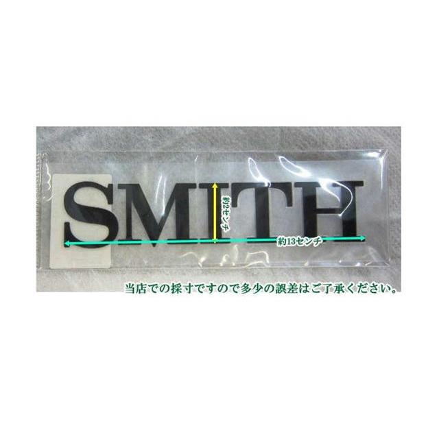 SMITH（スミス） ロゴステッカーS 【メール便（ゆうパケット）利用可