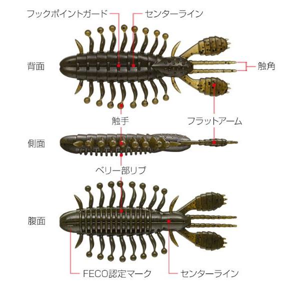 EverGreen（エバーグリーン） ゾワゾワ4.5インチ 【メール便利用可