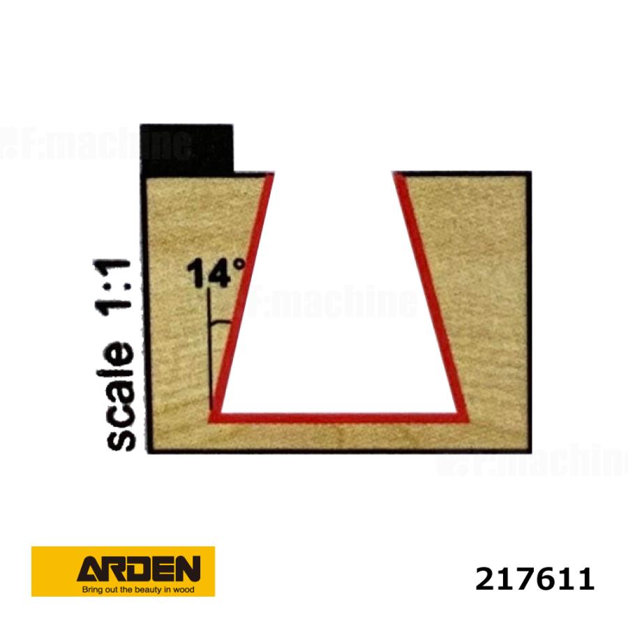 ベアリング付き アリビット 217611 ARDEN |  | 02