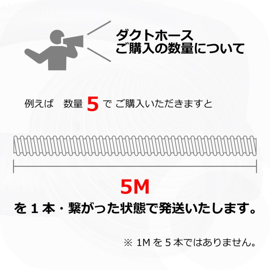 【クラレ】AD-2型（左巻）Φ225mm / ダクトホース・1M単位切り売り / 木工・機械・集塵・ダスト / グレー・自在・塩ビ【個人宅への発送不可】 |  | 02